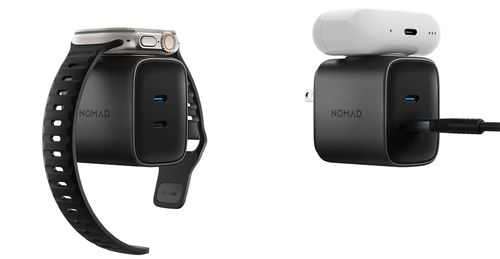 Nomad推出65W GaN雙口充電器，集成蘋果MFi認證Apple Watch充電功能，售價100美元